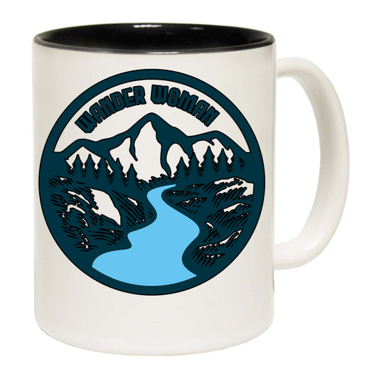 Wander Woman Hiking Walking Exploring - Funny Coffee Mug