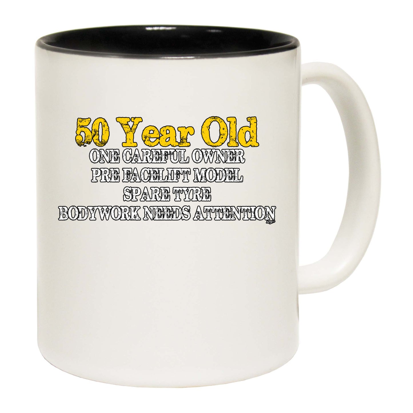 50 Year Old One Careful Owner Birthday Age - Funny Coffee Mug