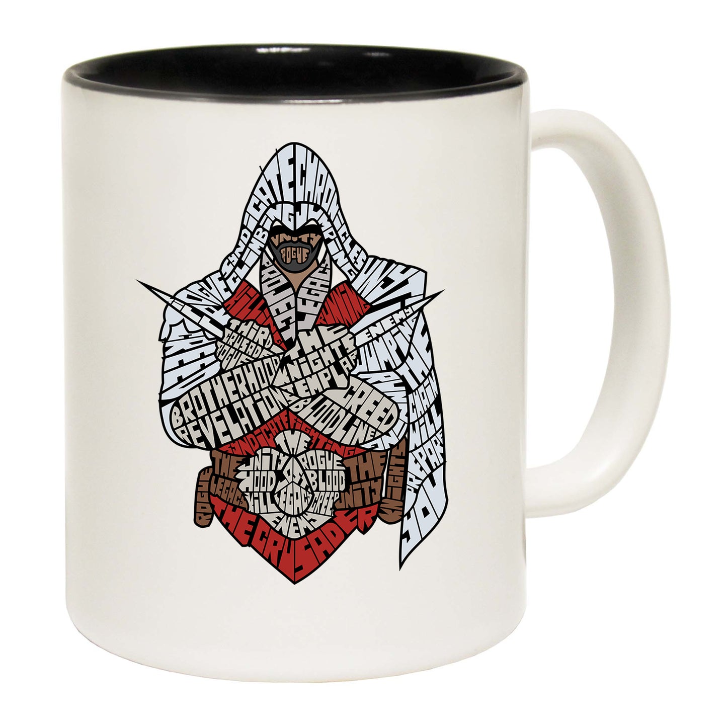 Assassins Calligram Assassin - Funny Coffee Mug