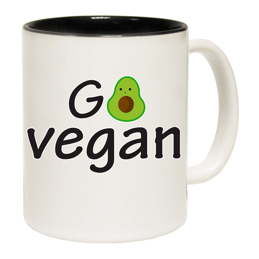 Go Vegan Avacado Food - Funny Coffee Mug