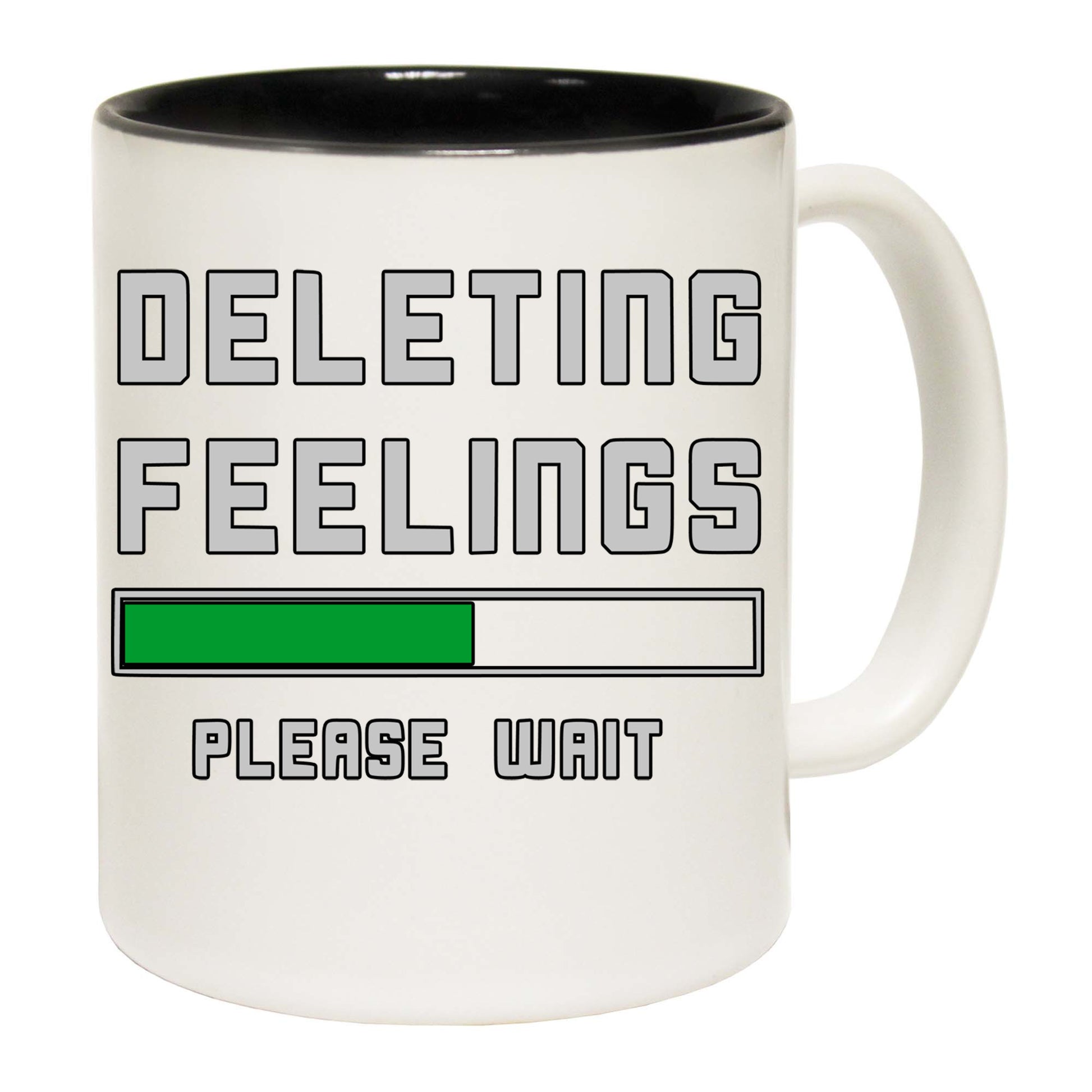 Deleting Feelings Valentine - Funny Coffee Mug