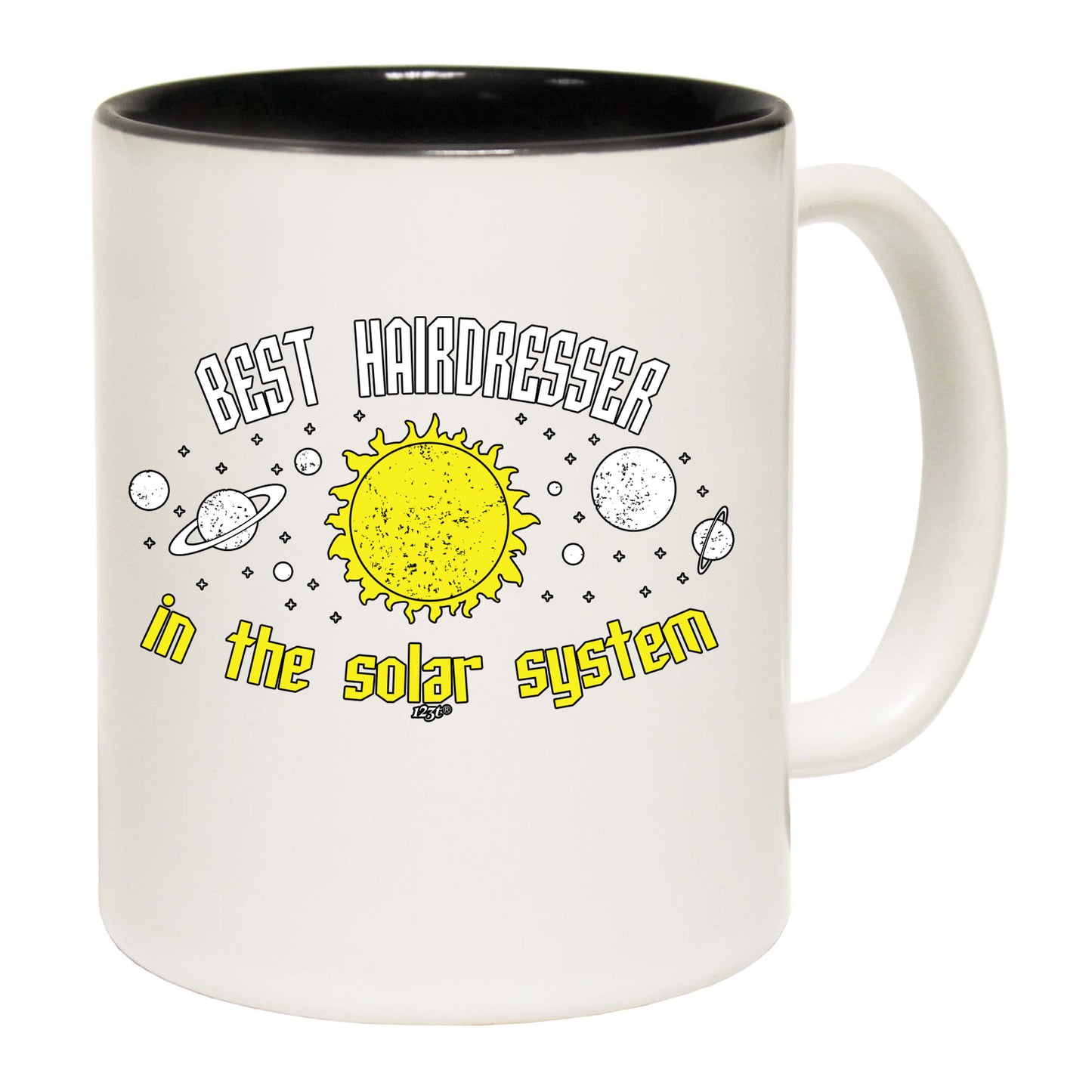 Best Hairdresser Solar System - Funny Coffee Mug