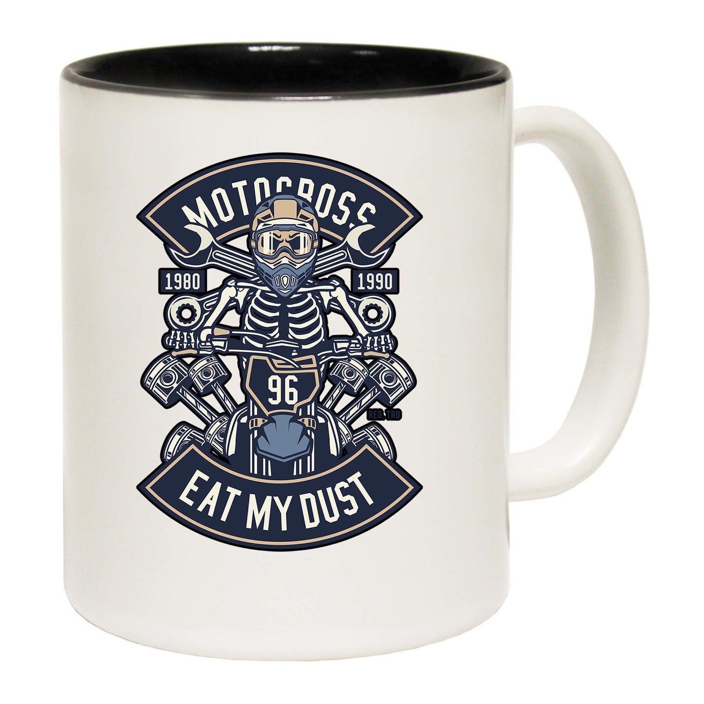 Motocross Eat My Dust Dirt Bike - Funny Coffee Mug