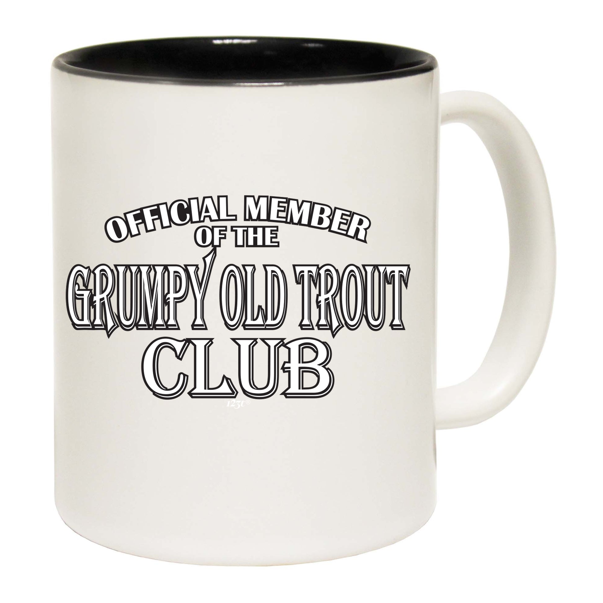 Grumpy Old Trout Club - Funny Coffee Mug