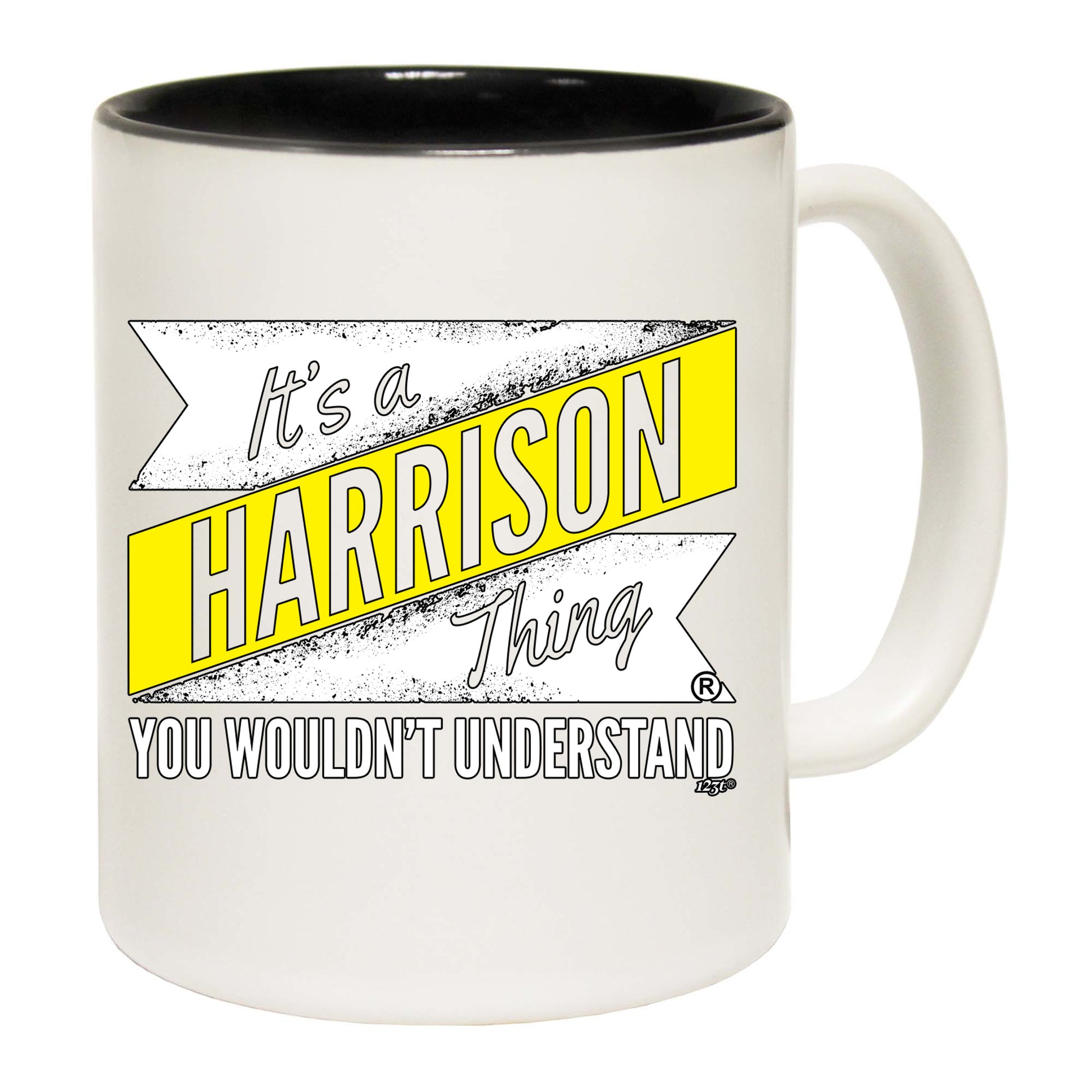 Harrison V2 Surname Thing - Funny Coffee Mug