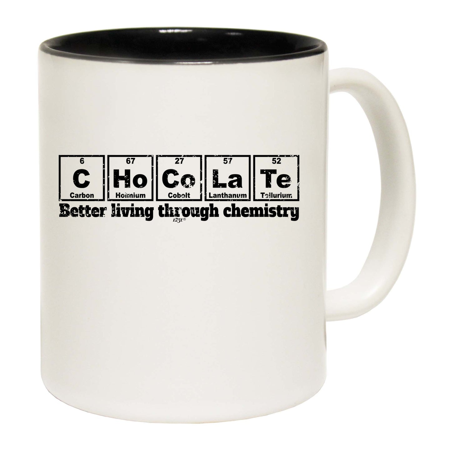 Chocolate Better Living Through Chemistry - Funny Coffee Mug