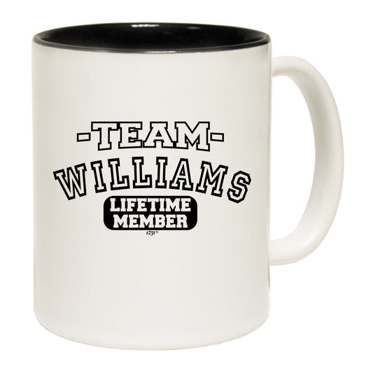 Williams V2 Team Lifetime Member - Funny Coffee Mug