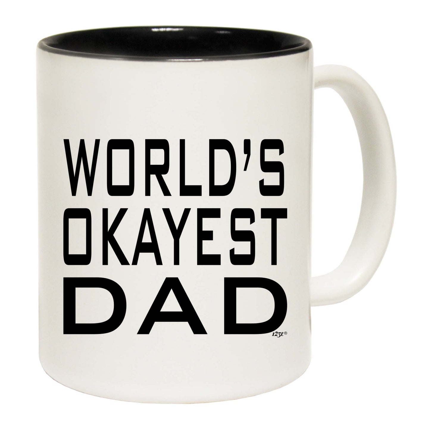 Worlds Okayest Dad - Funny Coffee Mug