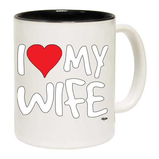 Love Heart My Wife - Funny Coffee Mug