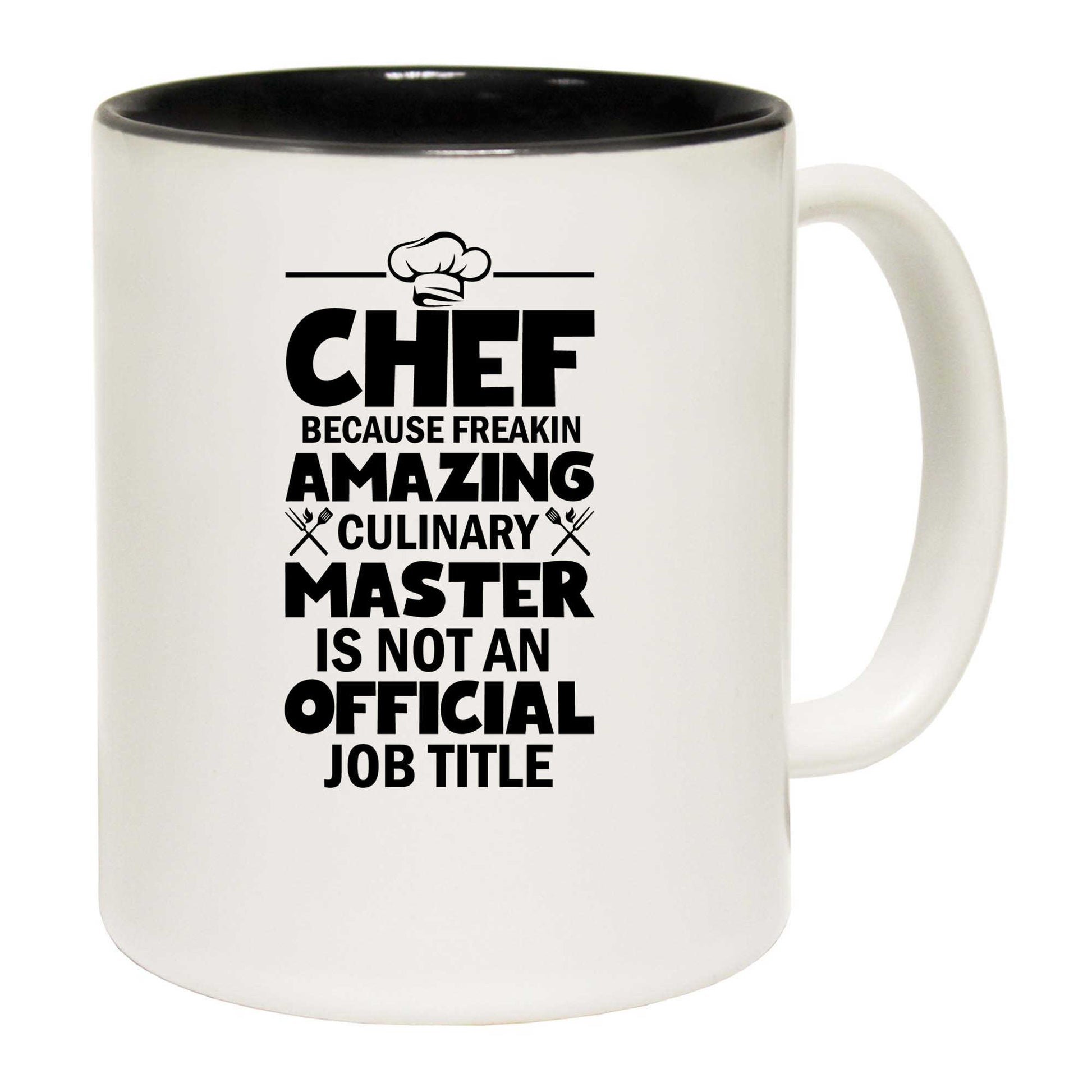 Chef Because Freakin Amazing Culinary Master - Funny Coffee Mug