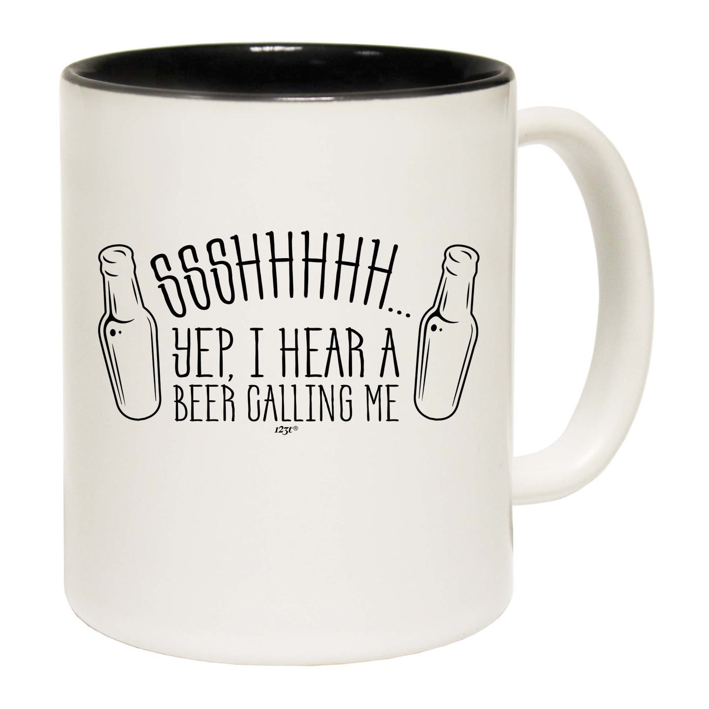 Shh Hear A Bear - Funny Coffee Mug