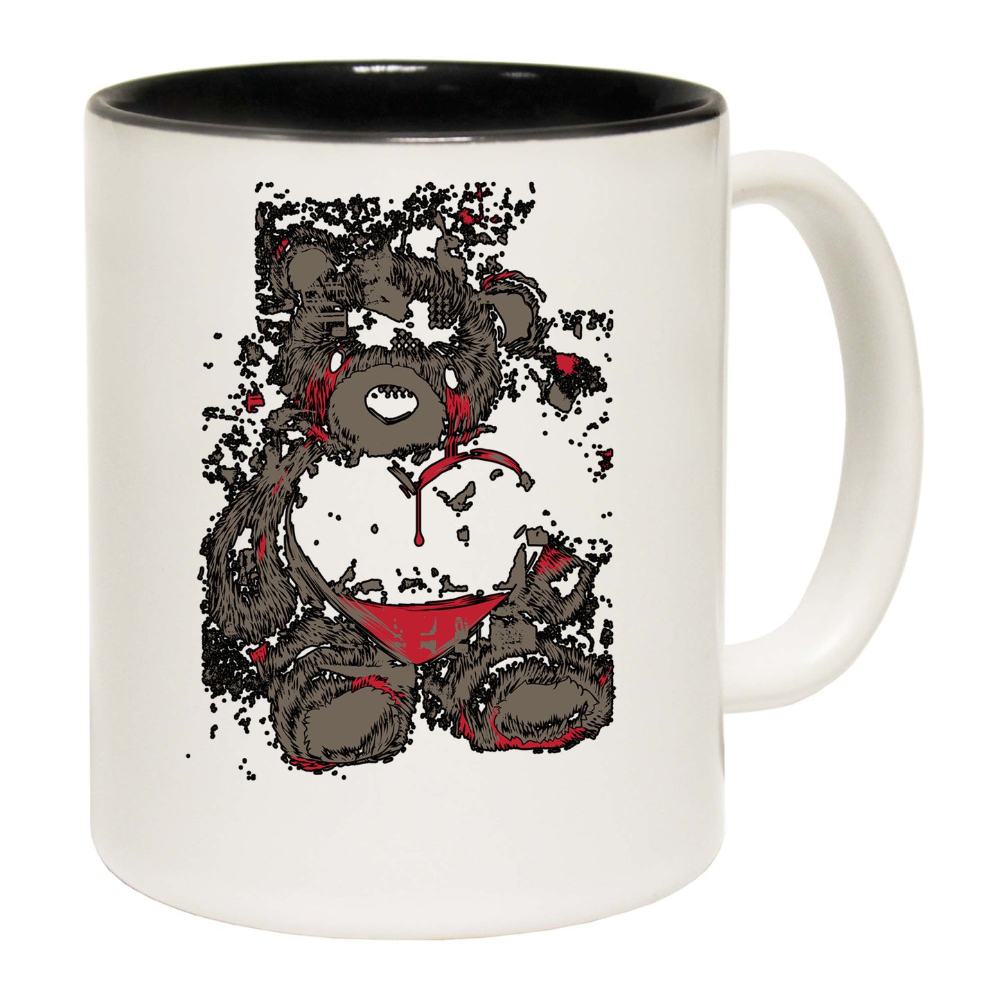 Teddy Bear Love Heart Fashion - Funny Coffee Mug