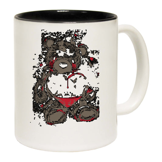 Teddy Bear Love Heart Fashion - Funny Coffee Mug