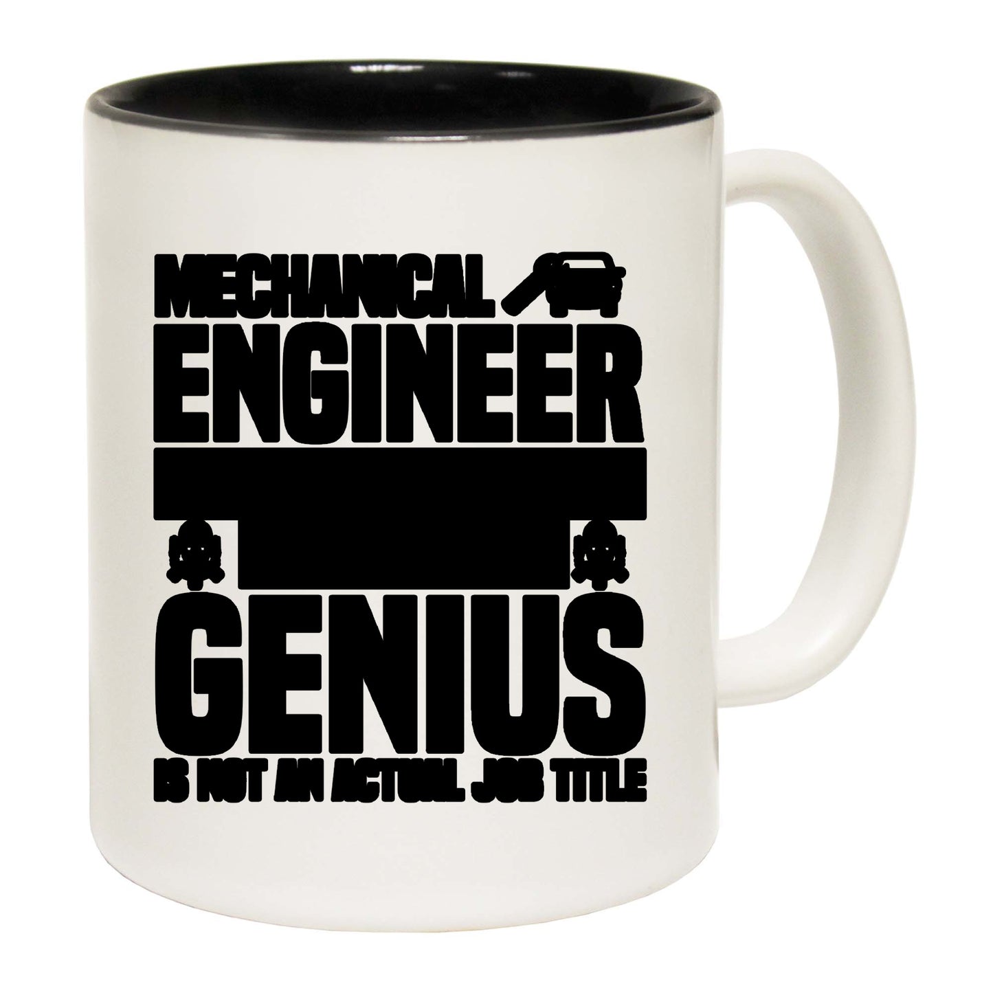 Mechanical Engineer Multi Tasking Genius Not Job Title - Funny Coffee Mug