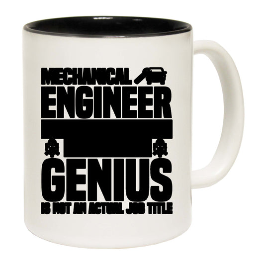 Mechanical Engineer Multi Tasking Genius Not Job Title - Funny Coffee Mug