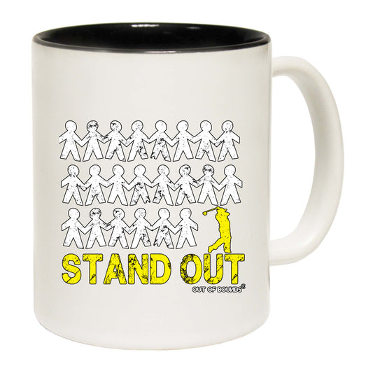 Oob Stand Out Golfer - Funny Coffee Mug