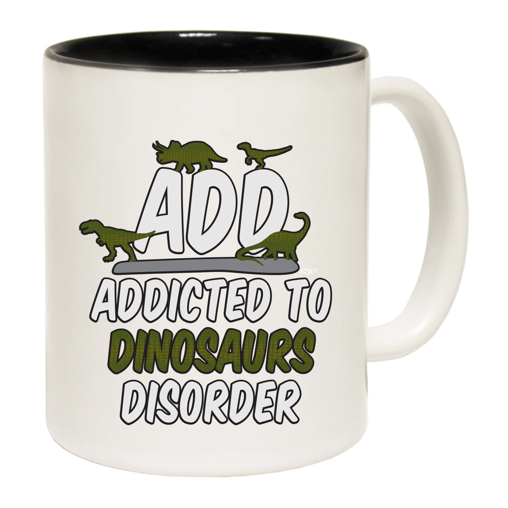 Add Dinosaur - Funny Coffee Mug