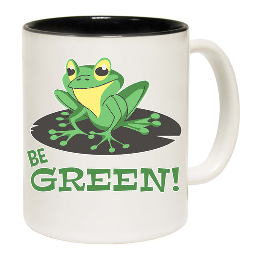 Be Green Frog Animal - Funny Coffee Mug