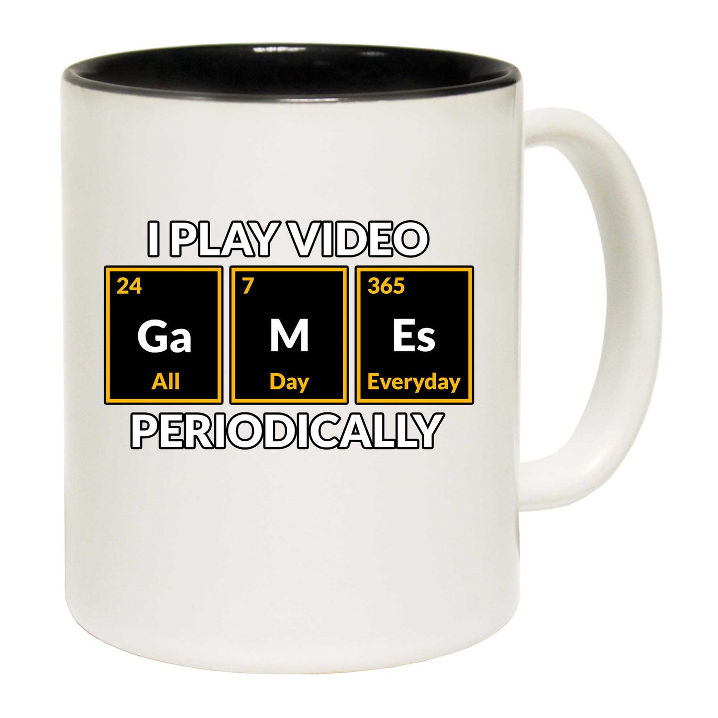 I Play Video Games Periodically Gamer - Funny Coffee Mug