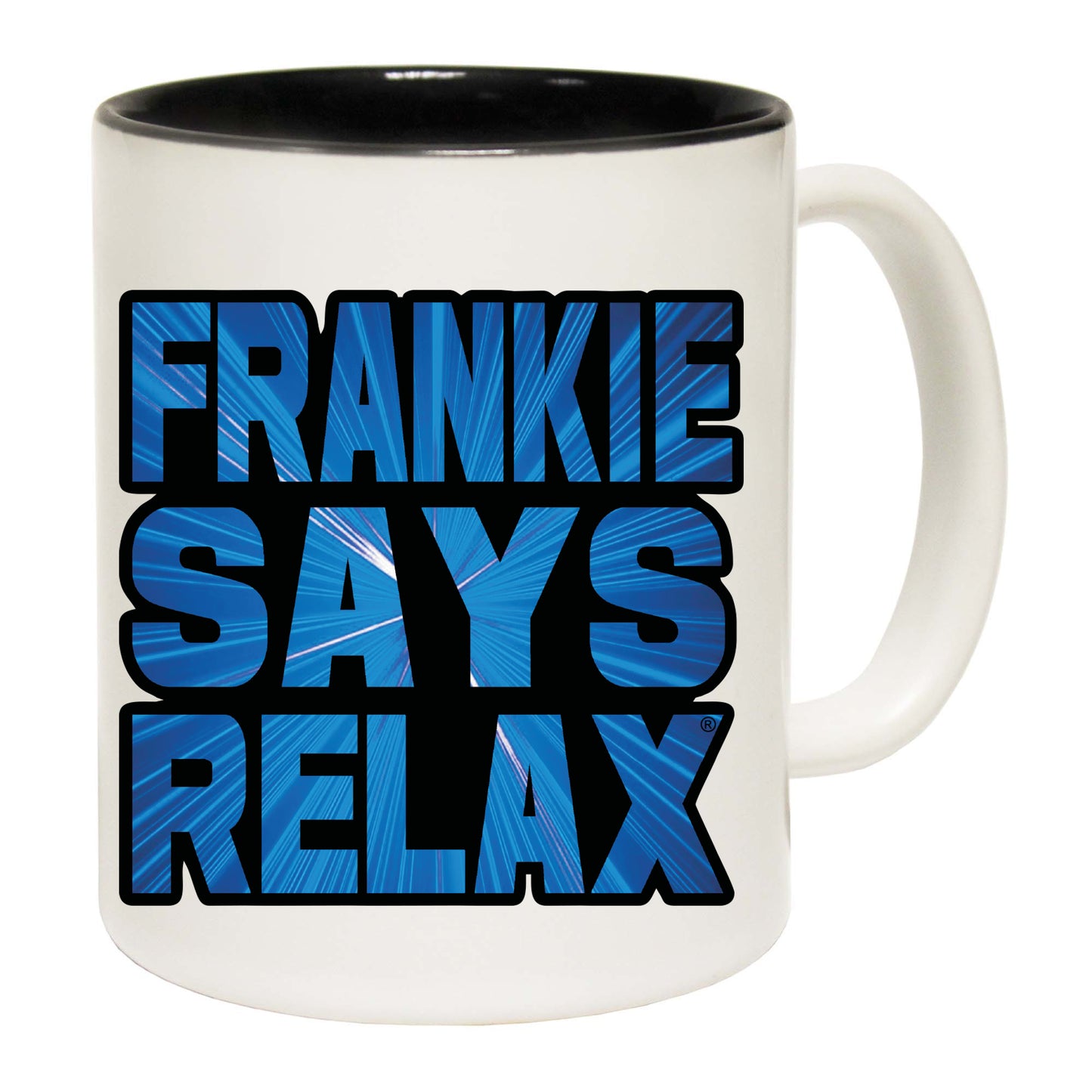 Frankie Blue Lazer - Funny Coffee Mug