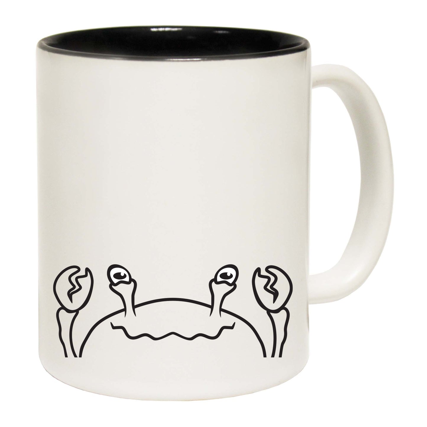 Crab Animal Face Ani Mates - Funny Coffee Mug