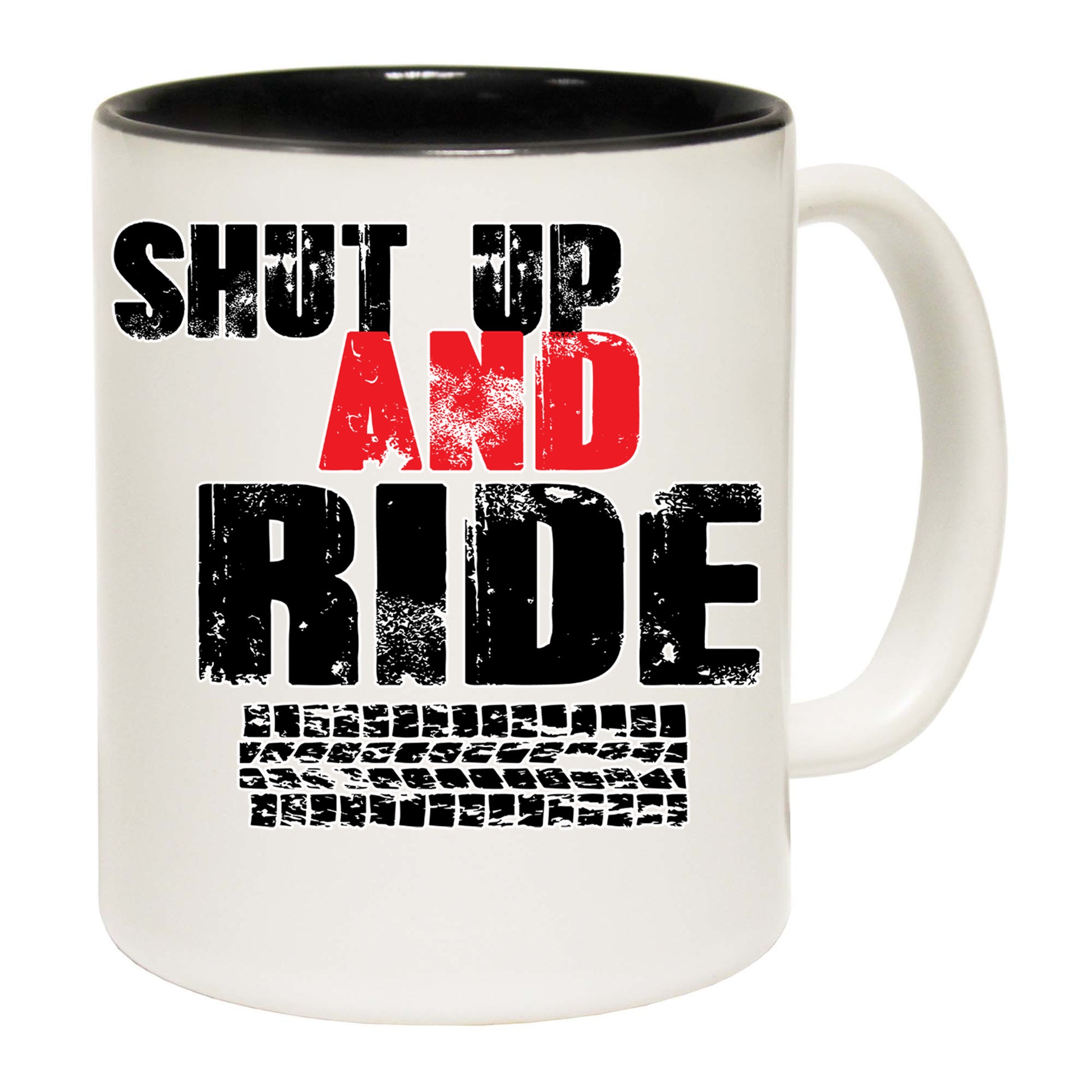 Shut Up And Ride Cycling Bicycle Bike - Funny Coffee Mug