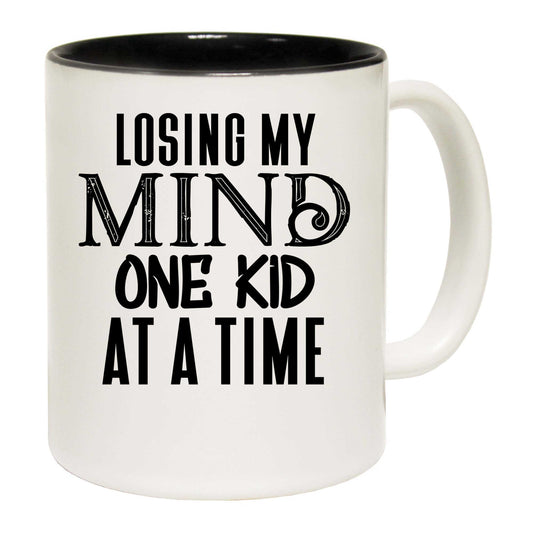 Losing My Mind One Kid At A Time Mum Mother Father Parent - Funny Coffee Mug