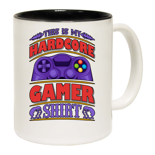 This Is My Hardcore Gamer Shirt Gaming - Funny Coffee Mug