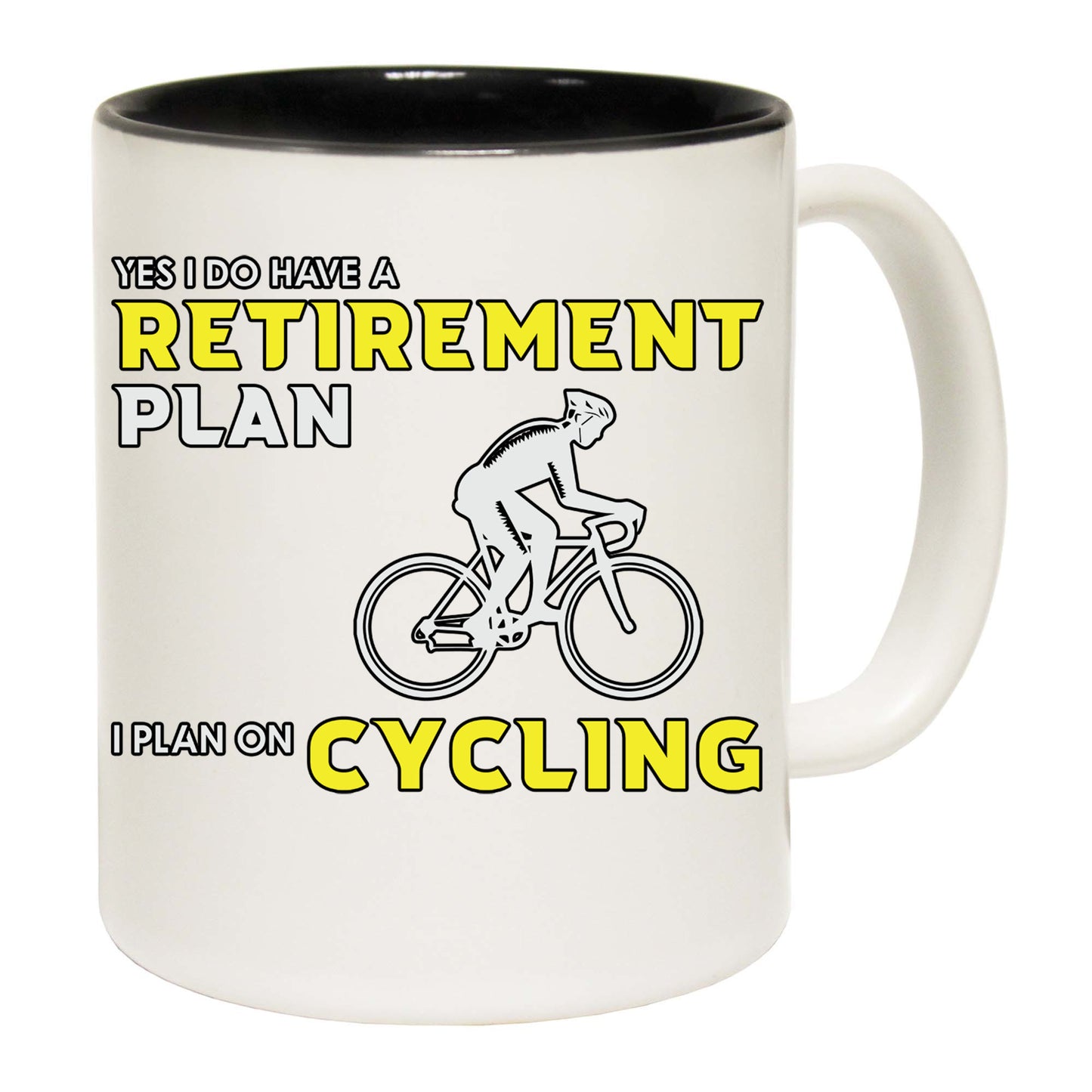 Retirement Plan V2 Cycling Bicycle Bike - Funny Coffee Mug