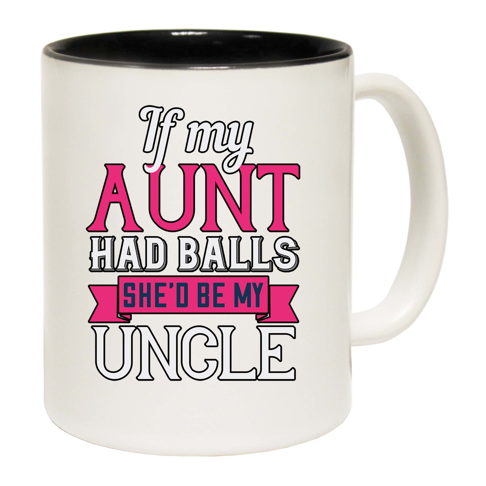 If My Aunt Had Balls Uncle - Funny Coffee Mug