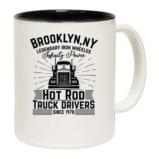 Legendary Iron Wheeles Infinity Power Truck Driver - Funny Coffee Mug