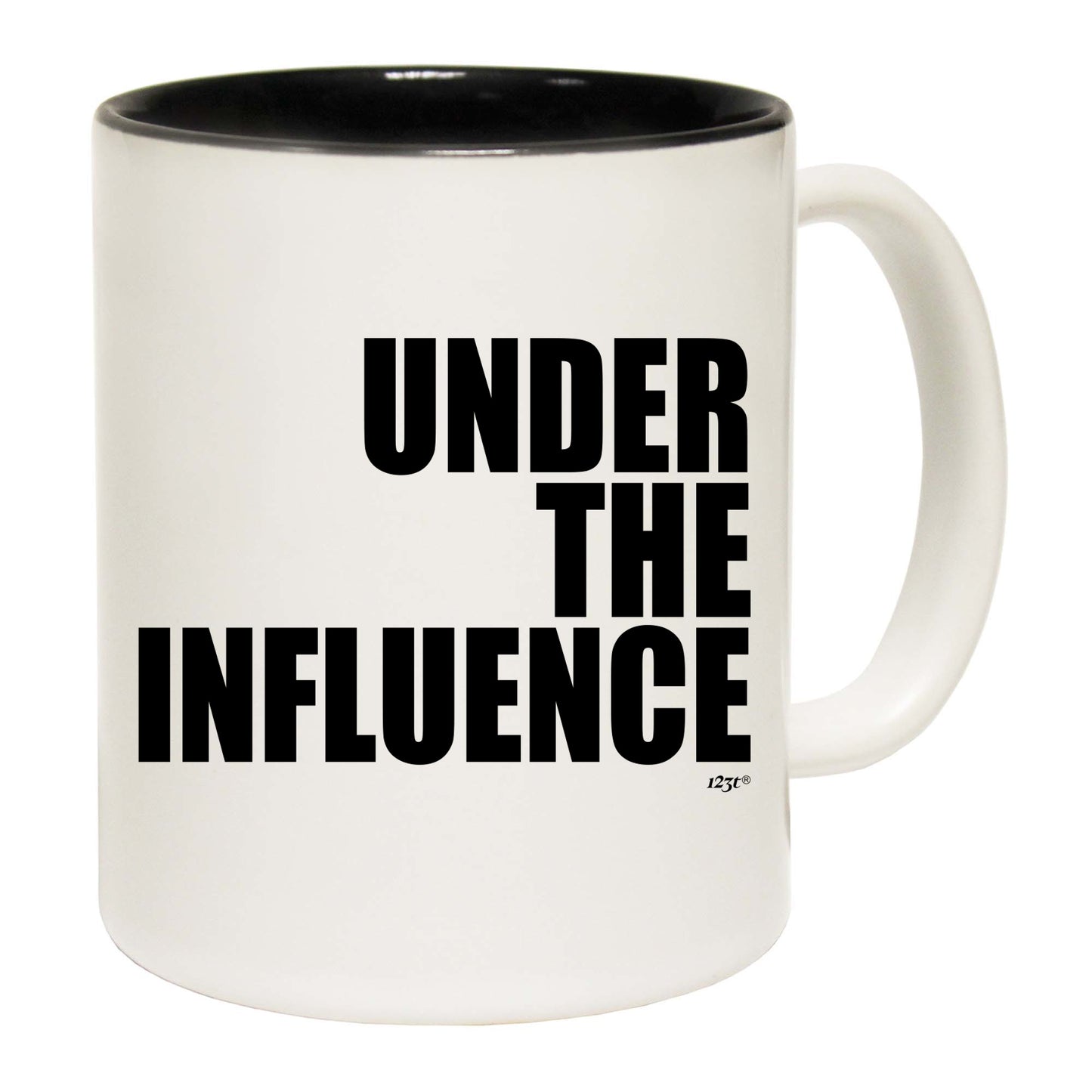 Under The Influence White - Funny Coffee Mug