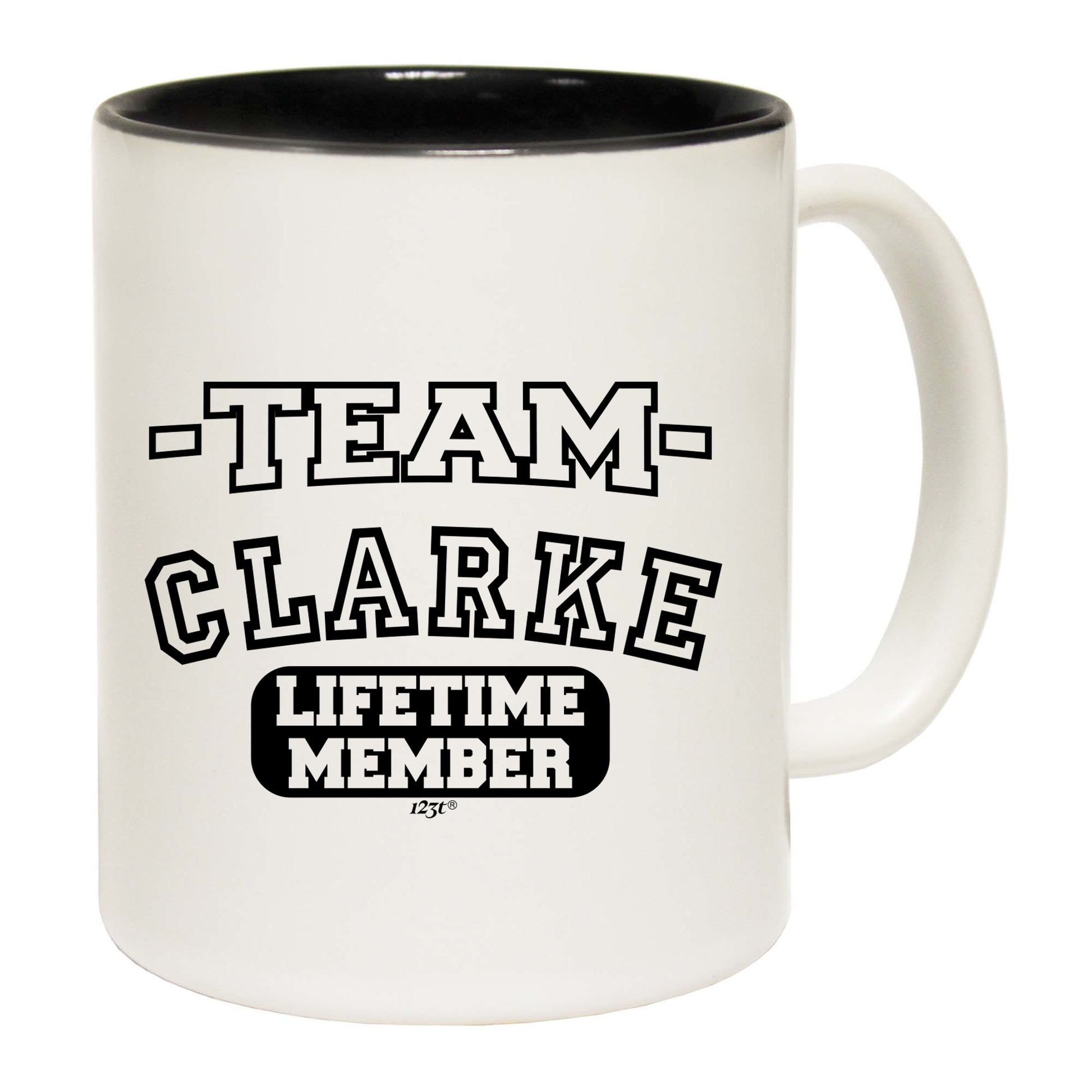 Clarke V2 Team Lifetime Member - Funny Coffee Mug