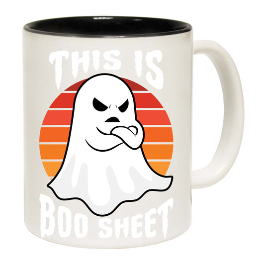 This Is Boo Sheet Halloween Trick Or Treat - Funny Coffee Mug