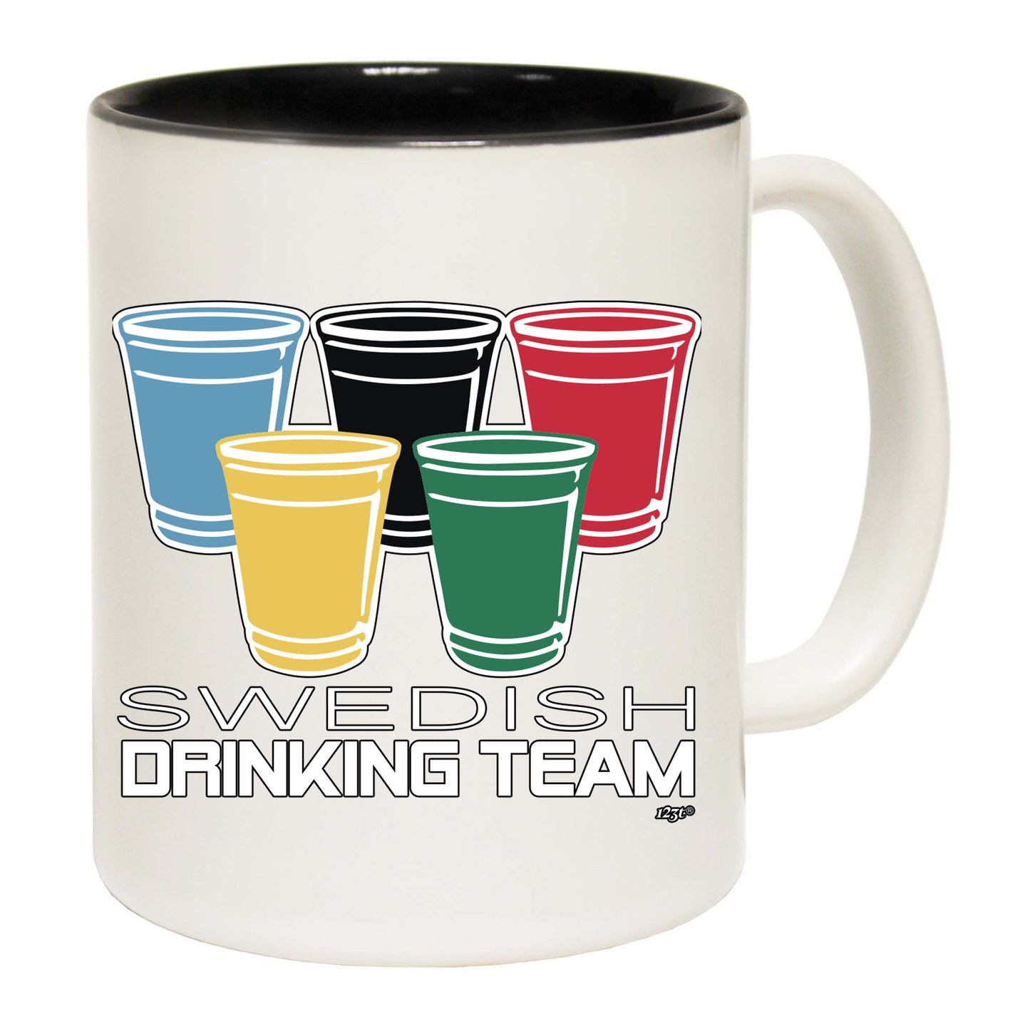 Swedish Drinking Team Glasses - Funny Coffee Mug