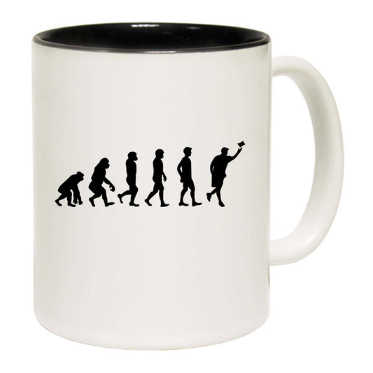 Cornhole Evolution - Funny Coffee Mug