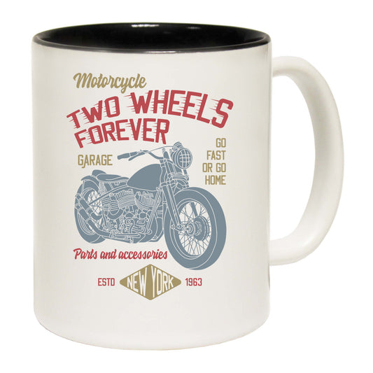 Motorcycle 2 Wheels Forever Motorbike - Funny Coffee Mug