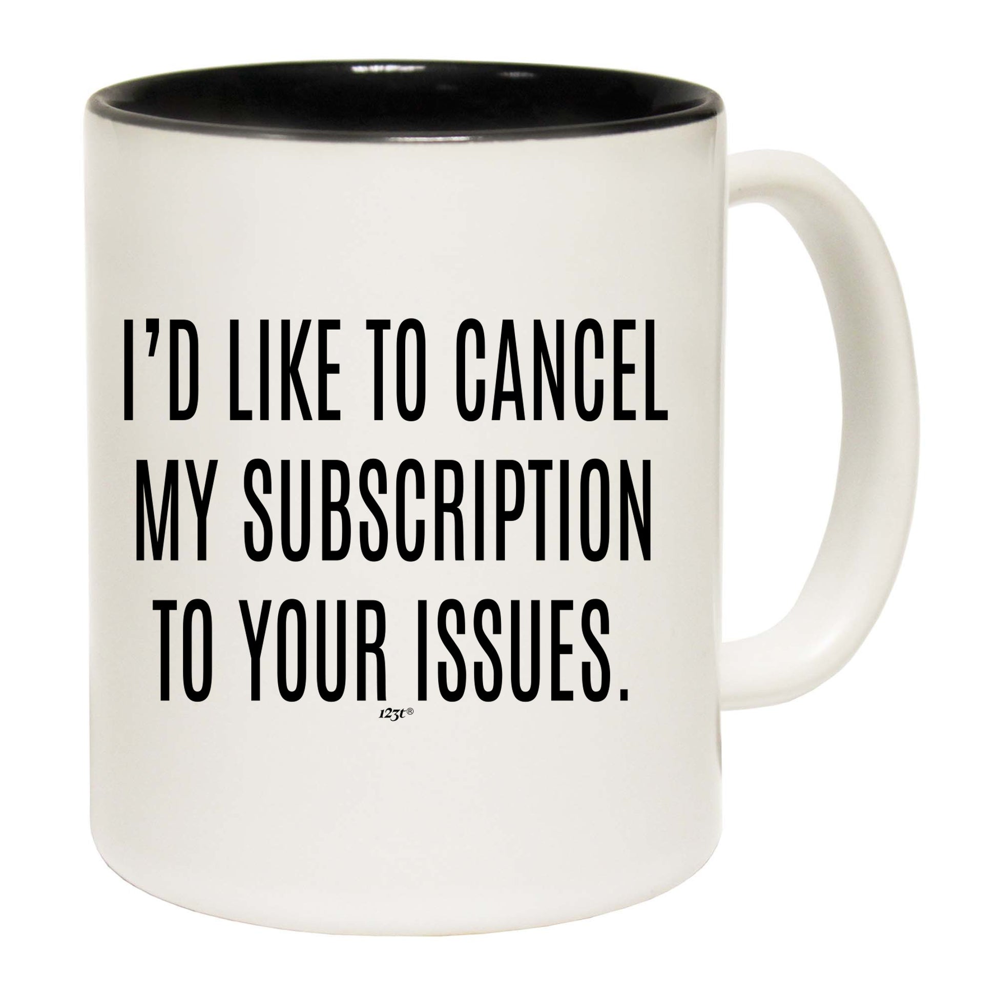 Cancel My Subscription To Your Issues - Funny Coffee Mug