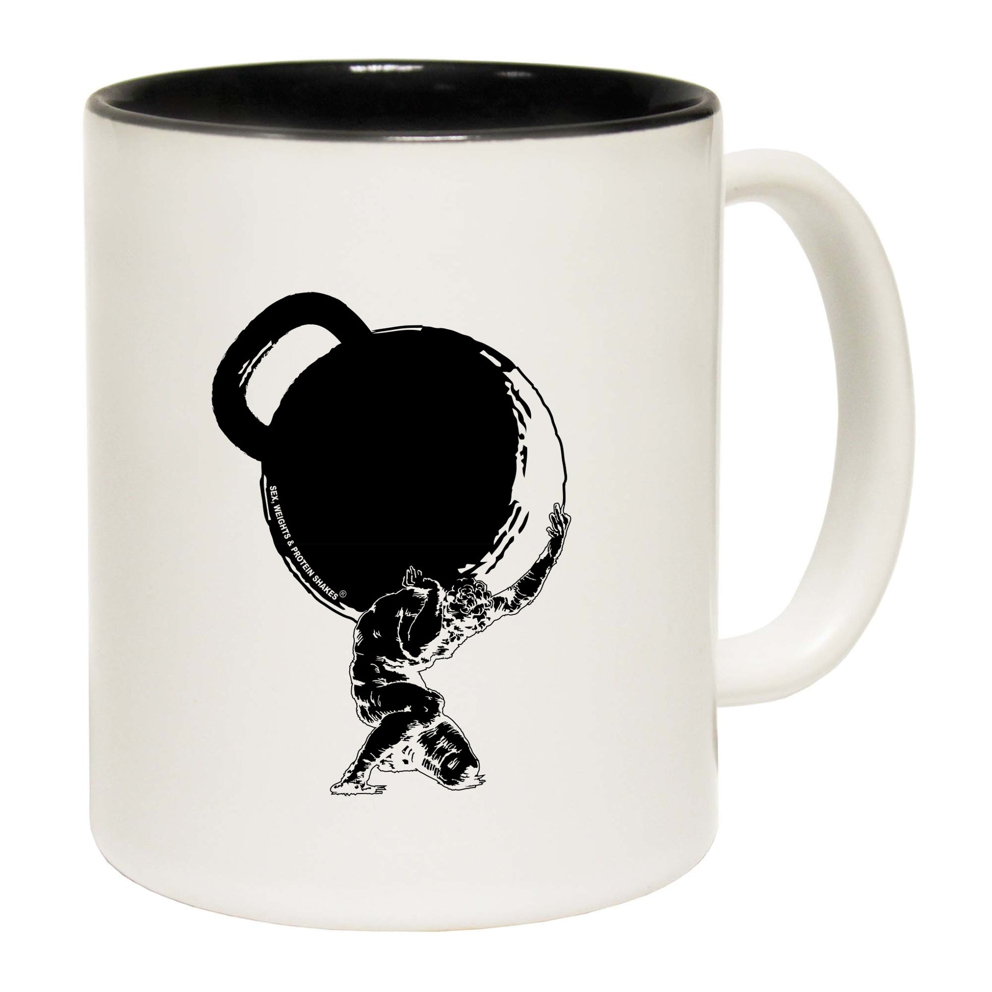 Swps Atlas Greek God Kettlebell - Funny Coffee Mug