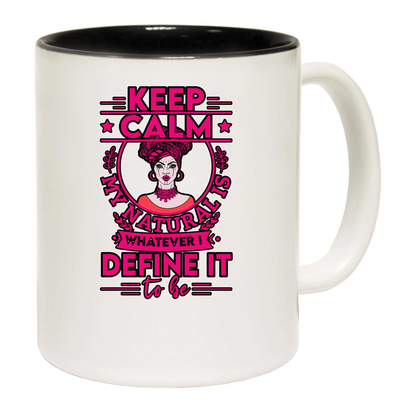 Keep Calm My Nutural Afro - Funny Coffee Mug