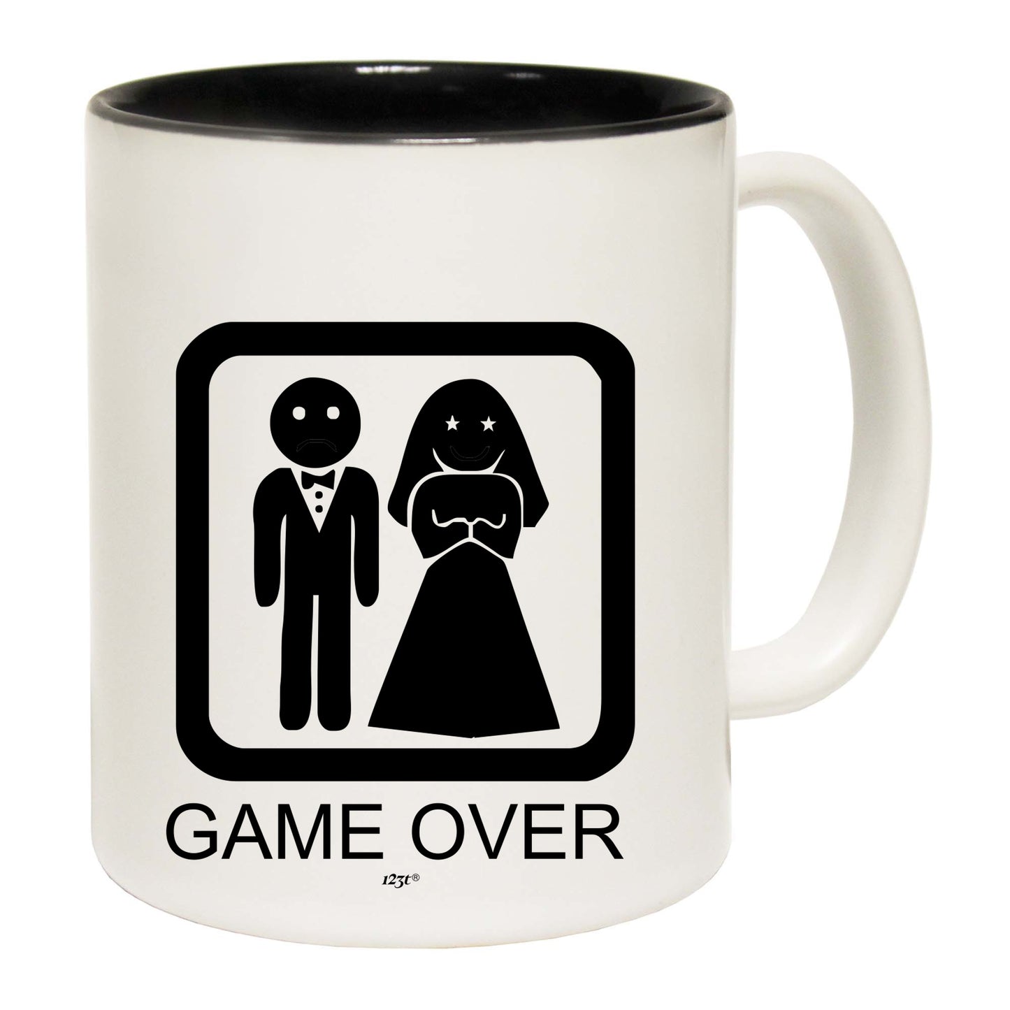 Game Over Sad Groom Married - Funny Coffee Mug