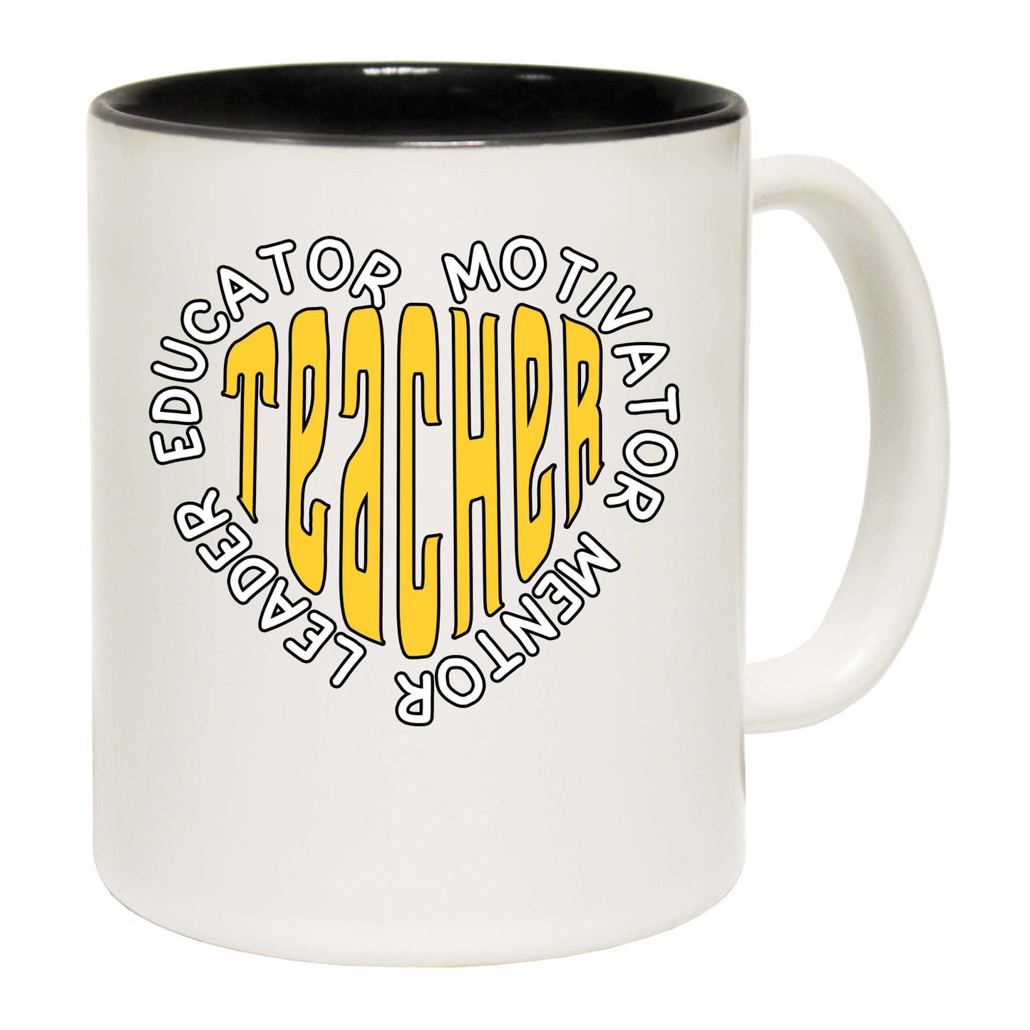 Teacher Heart Teaching Is A Work Of Heart - Funny Coffee Mug