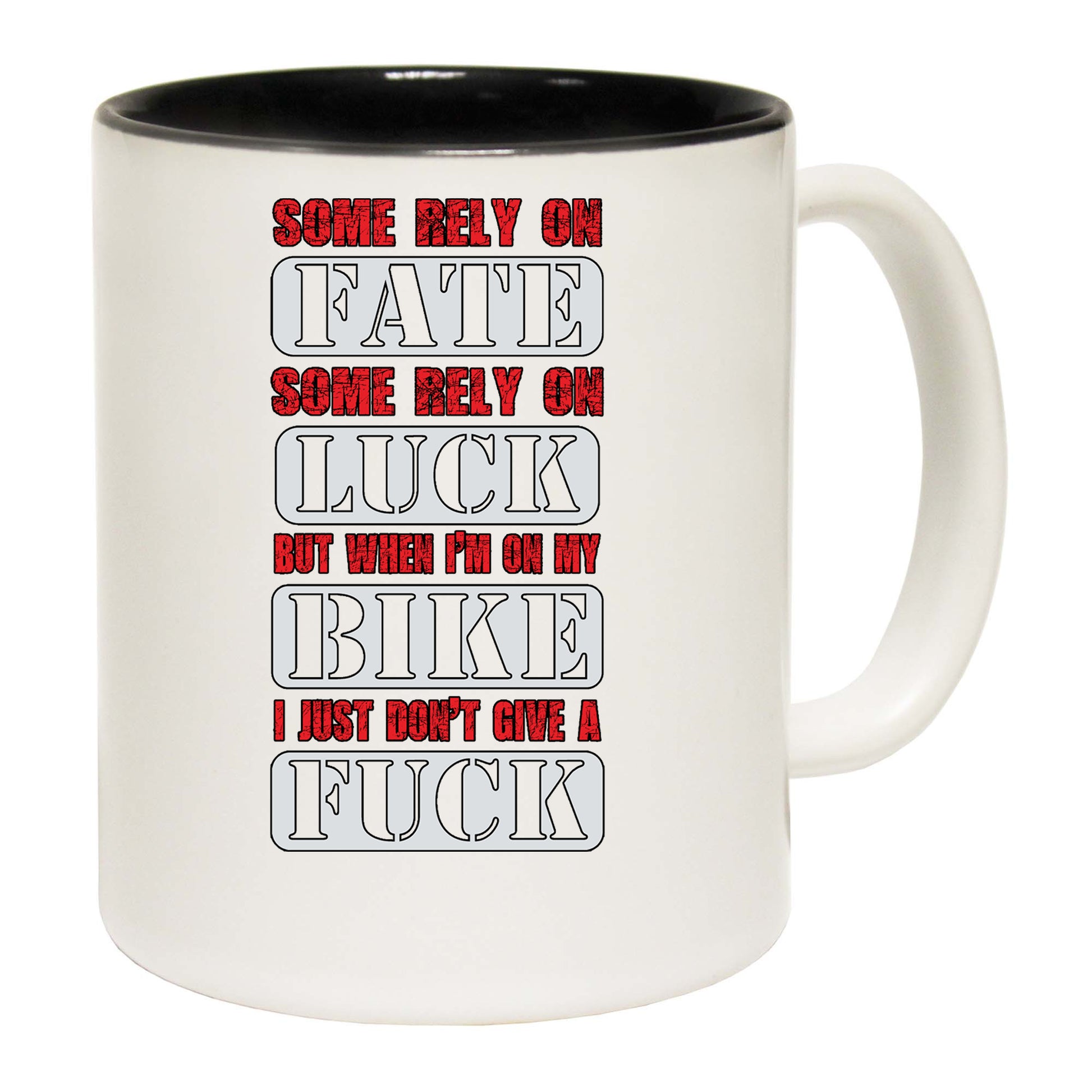 Some Reply On Fate Luck Motorbike Motorcycle - Funny Coffee Mug