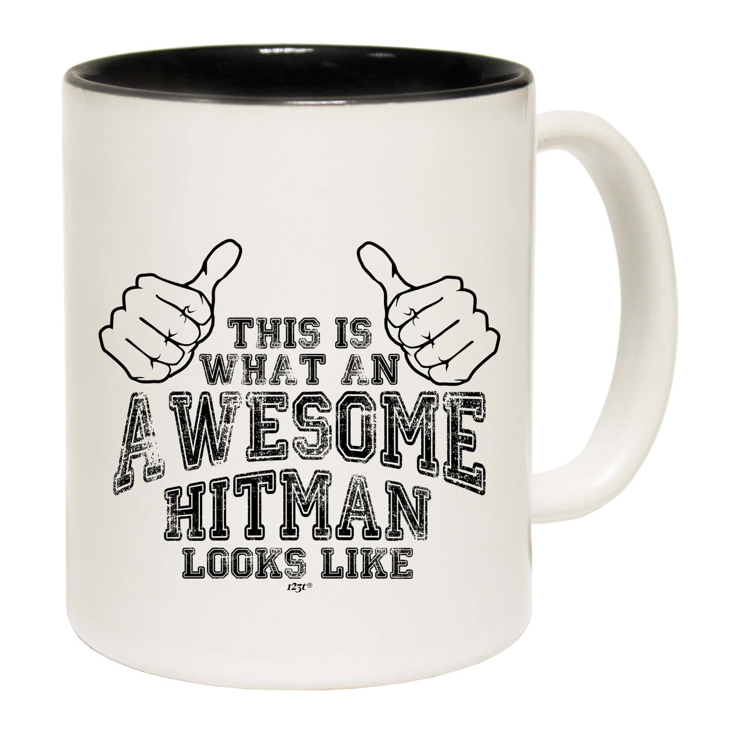 This Is What Awesome Hitman - Funny Coffee Mug