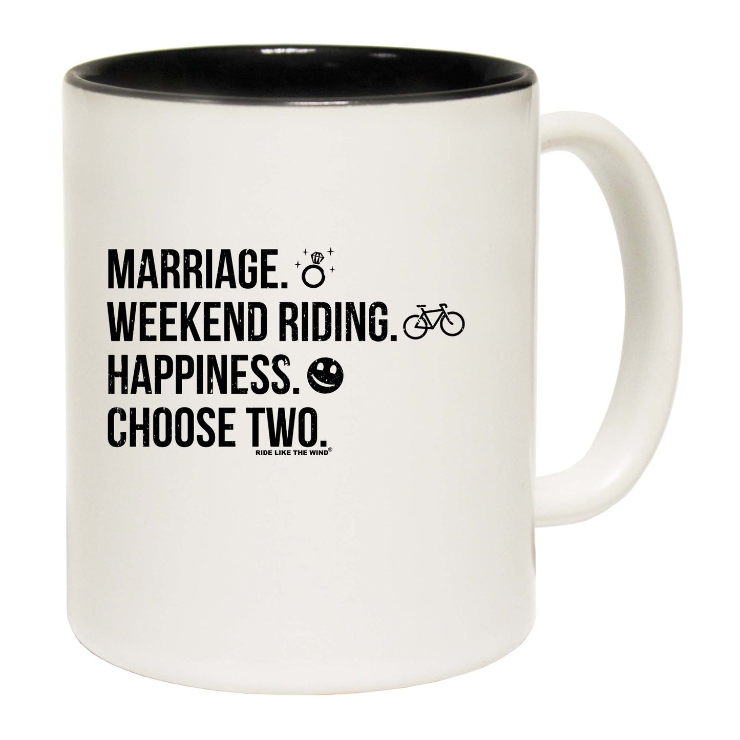 Rltw Marriage Weekend Riding Happiness - Funny Coffee Mug