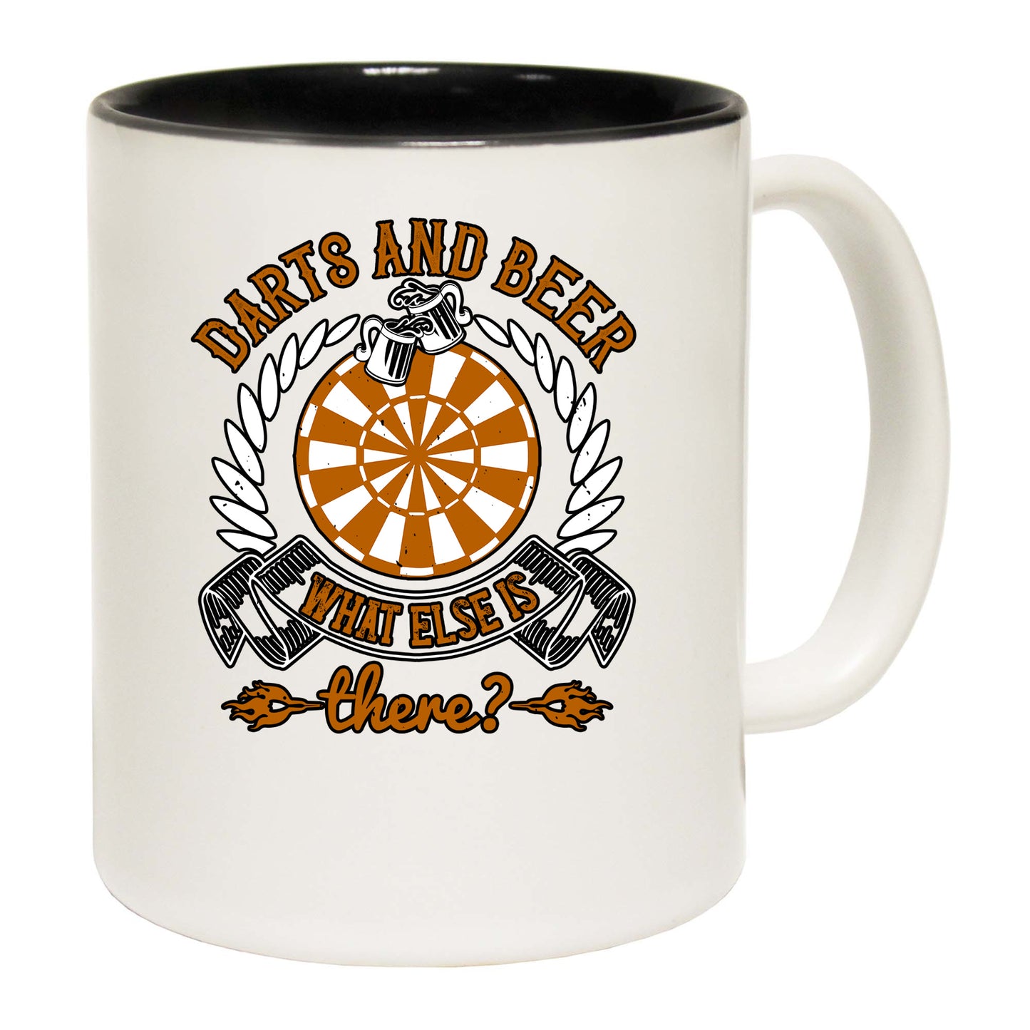 Darts And Beer What Else Is There - Funny Coffee Mug