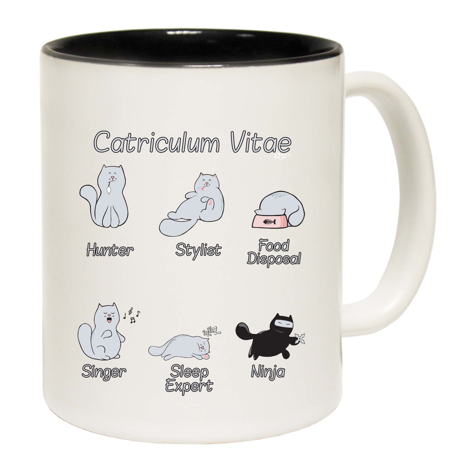 Catriculum Vitae Cat - Funny Coffee Mug