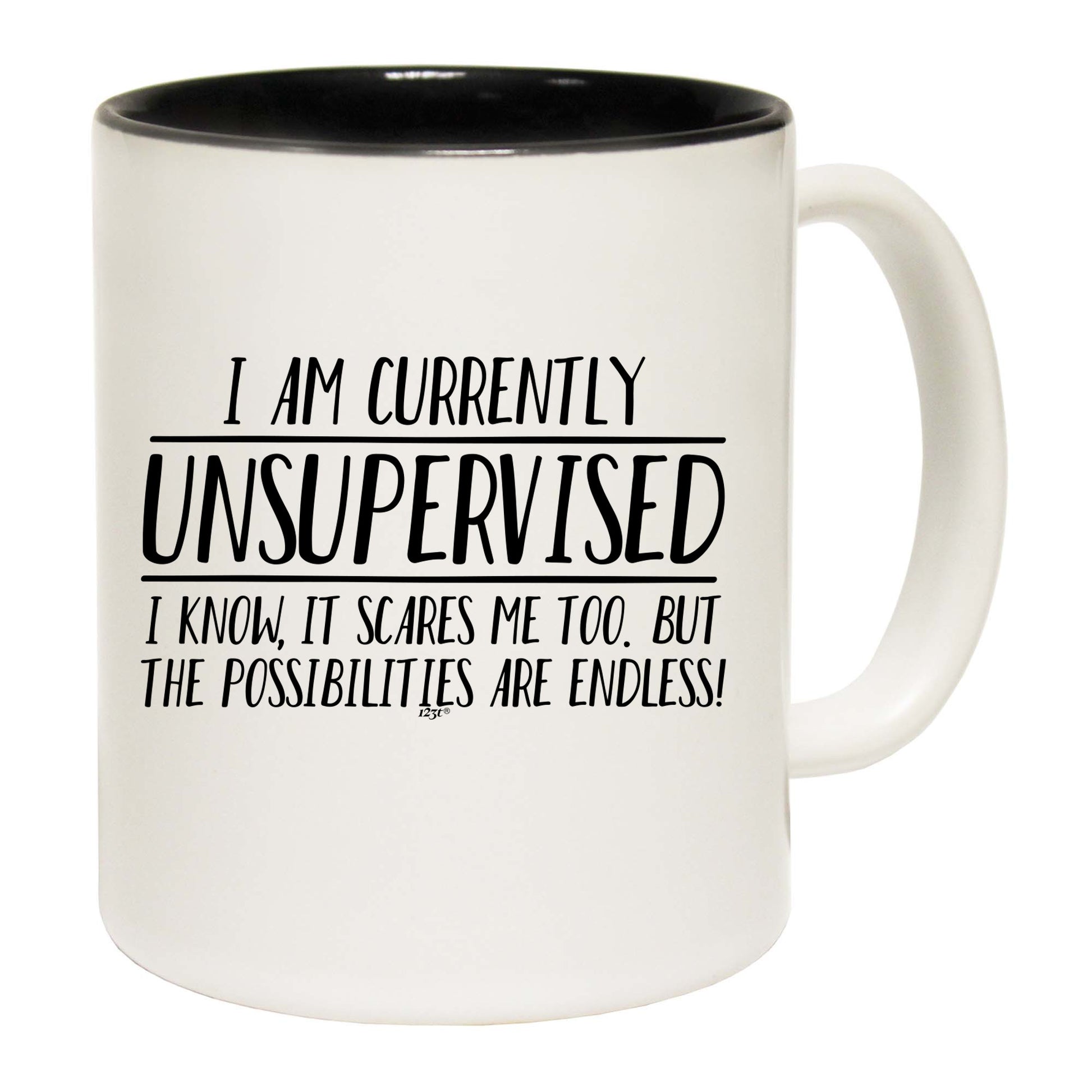 Currently Unsupervised Possisilities Endless - Funny Coffee Mug