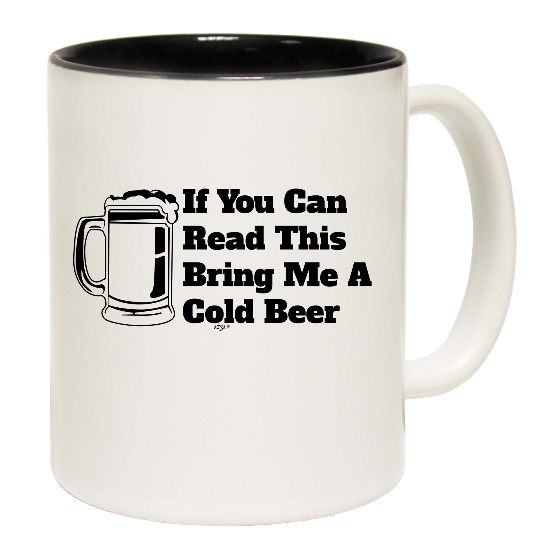 If You Can Read This Bring Me A Cold Beer - Funny Coffee Mug