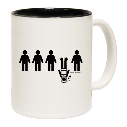 Ow 1 In Every 5 Is A Diver - Funny Coffee Mug